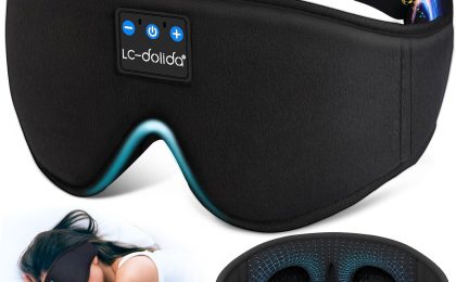 Dream in Comfort: A Review of LC-dolida Bluetooth Sleep Headphones and Eye Mask