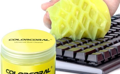 Effortlessly Clean with COLORCORAL: The Ultimate Dust Remover for Home and Office!