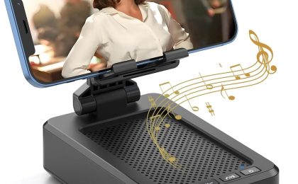 Elevate Your Experience: Review of the Ultimate Cell Phone Stand with Bluetooth Speaker