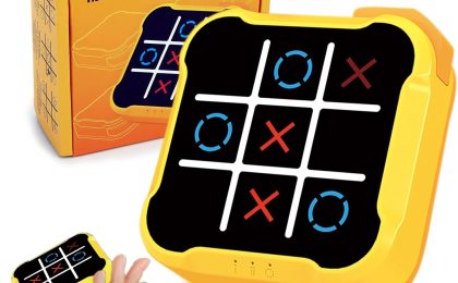 Fun and Learning on the Go: COUOMOXA 4-in-1 Tic Tac Toe Games Review for Kids!