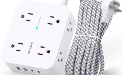 Maximize Your Power: Review of the Ultimate 8-Outlet Surge Protector with USB Charging