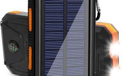 Ultimate Power on the Go: Review of the Waterproof 20000mAh Solar Charger Power Bank