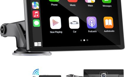 Upgrade Your Drive: Review of the 9" Wireless Apple Carplay Screen with 4K Dash Cam