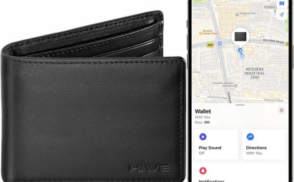 Discover the HiWe Wallet: The Ultimate RFID-Blocking Companion with a Rechargeable Tracker!