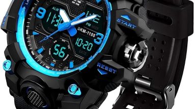 Gear Up with the LYMFHCH Men's Analog Sports Watch: Your Ultimate Outdoor Companion!