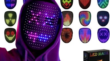 Light Up the Night: LED Gesture Sensing Masks for Ultimate Halloween Fun!