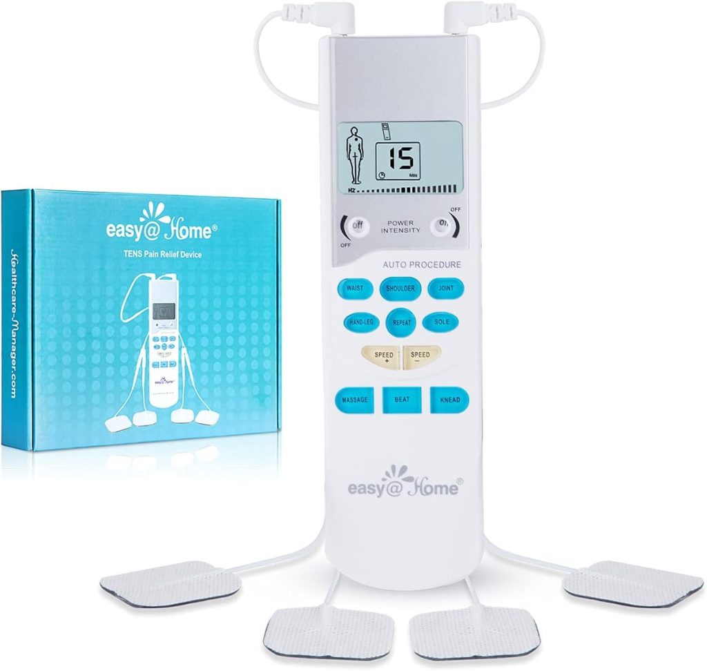 Relief at Your Fingertips: Review of the Easy@Home TENS Unit Muscle Stimulator