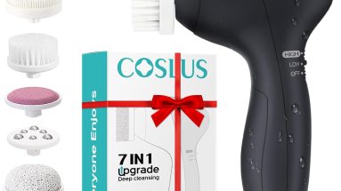 Revitalize Your Skincare Routine: Review of the COSLUS 7-in-1 Facial Cleansing Brush