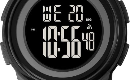 Sleek & Sporty: The Ultimate Review of the Ultra-Thin Waterproof Men's Digital Watch