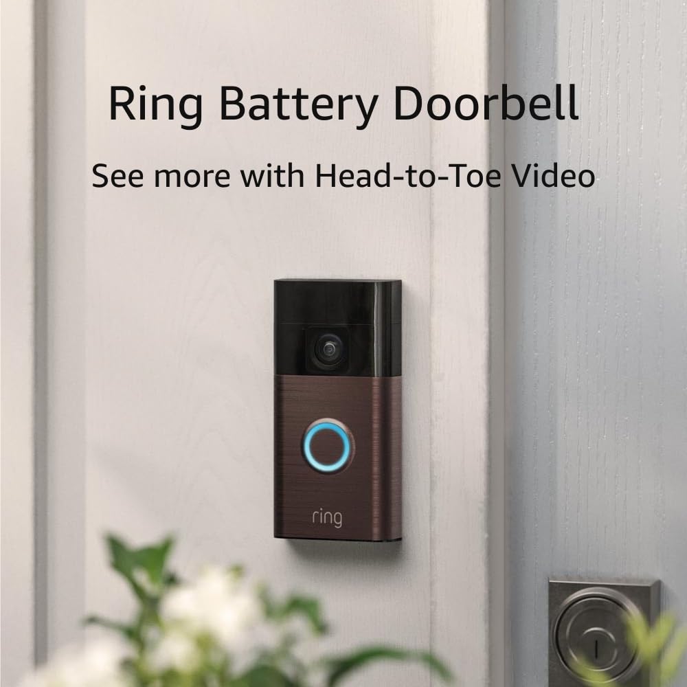 Stay Connected: A Review of the 2024 Ring Battery Doorbell in Venetian Bronze
