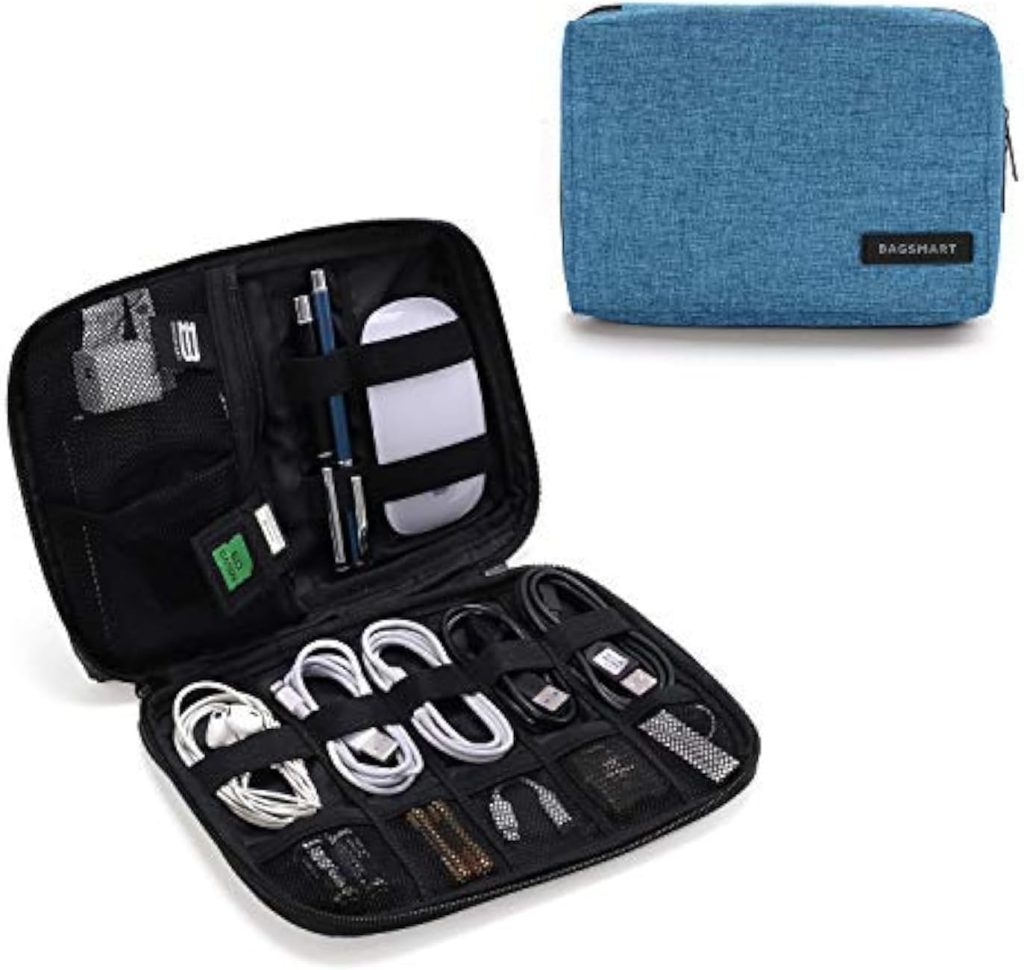 Stay Tangled-Free: BAGSMART Small Travel Cord Organizer Review