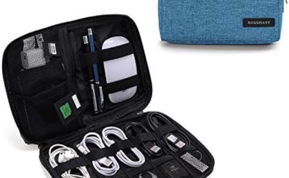Stay Tangled-Free: BAGSMART Small Travel Cord Organizer Review