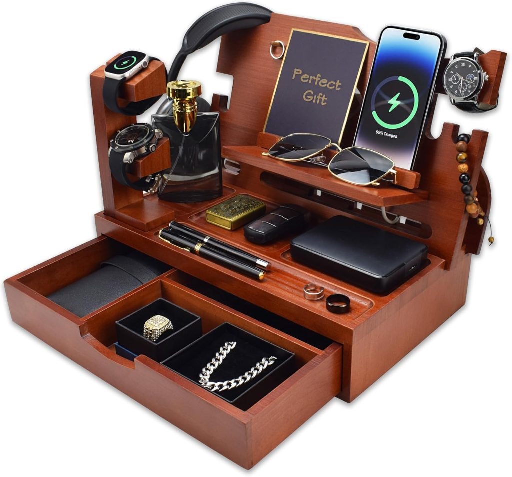 The Ultimate Nightstand Organizer: Perfect Gift for Men!