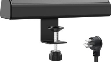 Transform Your Workspace: The Ultimate Desk Clamp Power Strip with Fast USB C Charging