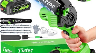 Trim with Ease: Tietoc 6-Inch Mini Electric Chainsaw Review for Garden Lovers