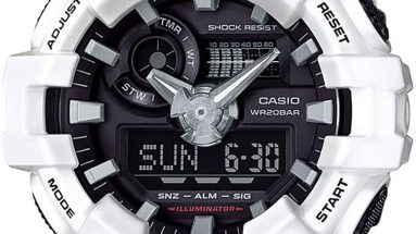 Unbreakable Style: A Review of the Casio Men's G Shock White Watch GA-700-7ACR