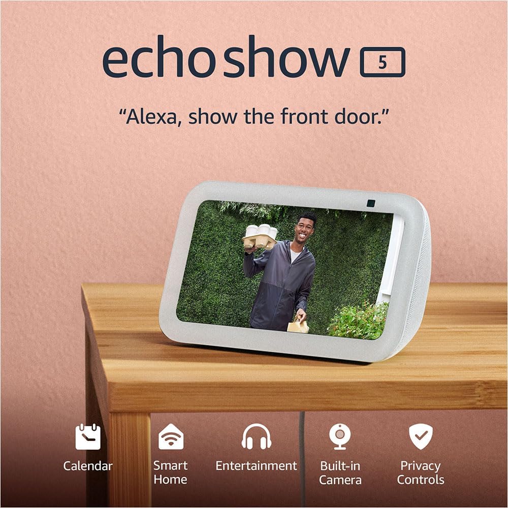 Unleash Entertainment with the Newest Amazon Echo Show 5: A Review of its Enhanced Sound and Smart Features!
