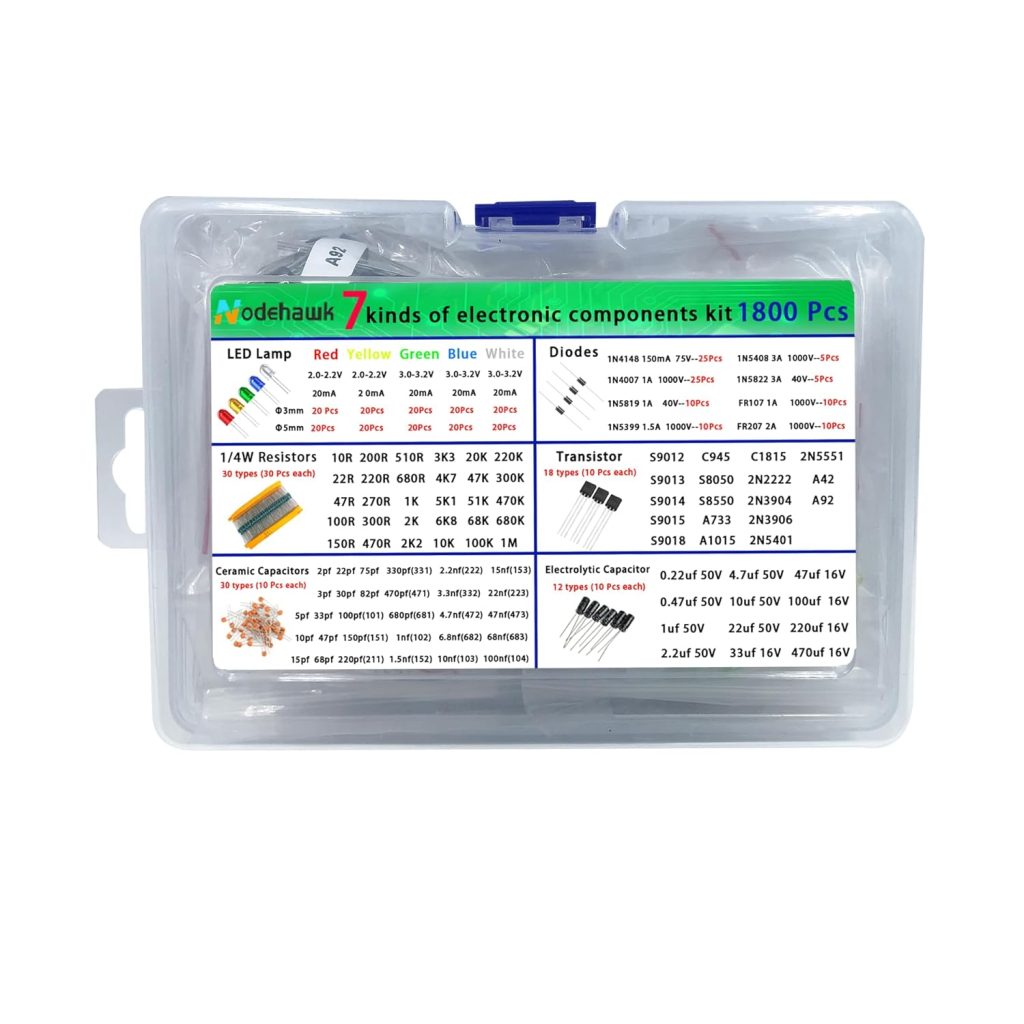 Unleash Your Creativity: The Ultimate 1800 Pcs Electronic Component Kit Review
