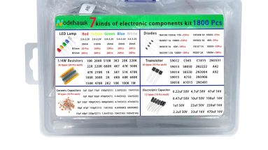 Unleash Your Creativity: The Ultimate 1800 Pcs Electronic Component Kit Review