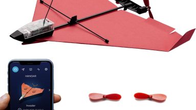 Unlock the Sky: Review of the POWERUP 4.0 Smartphone-Controlled Paper Airplane Kit!