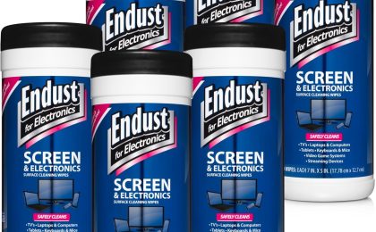 Crystal Clear Clean: Review of Endust for Electronics Wipes