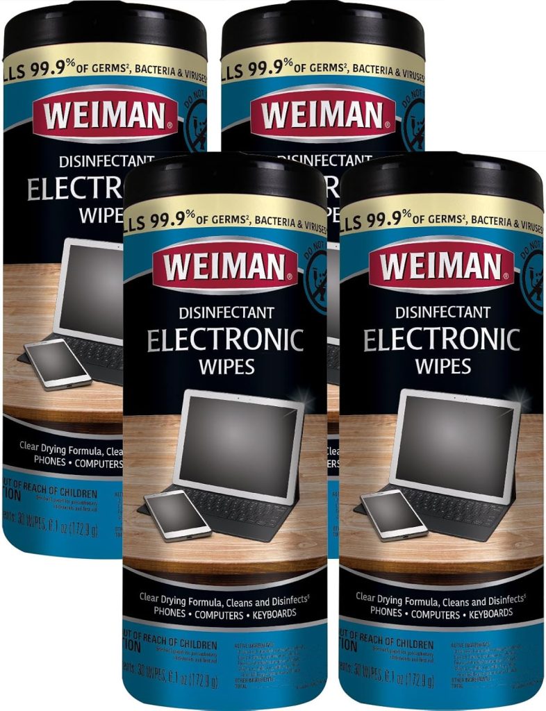Crystal Clear Screens: The Ultimate Review of Weiman Electronic Screen Cleaner Wipes