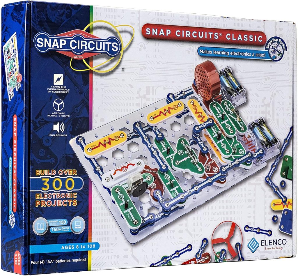 Explore the Exciting World of Electronics with Snap Circuits SC-300: Over 300 STEM Projects for Kids!