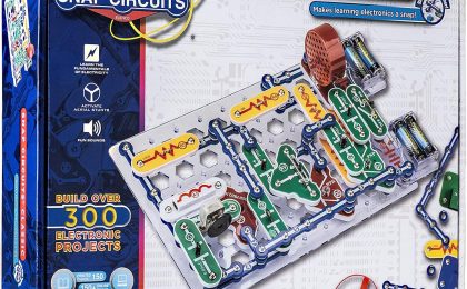 Explore the Exciting World of Electronics with Snap Circuits SC-300: Over 300 STEM Projects for Kids!
