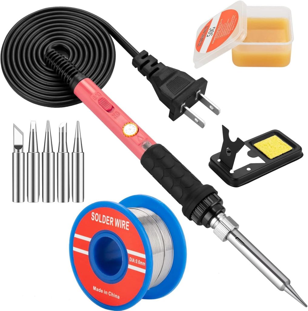 Master Your Repairs: The Ultimate 60W Soldering Iron Kit Review