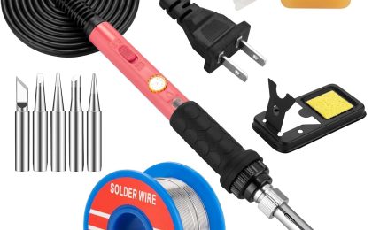 Master Your Repairs: The Ultimate 60W Soldering Iron Kit Review