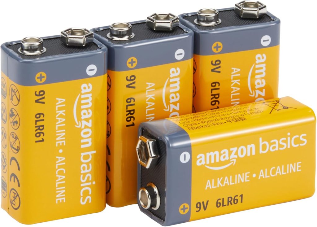 Power Up Your Safety: Amazon Basics 4-Pack 9V Batteries Review