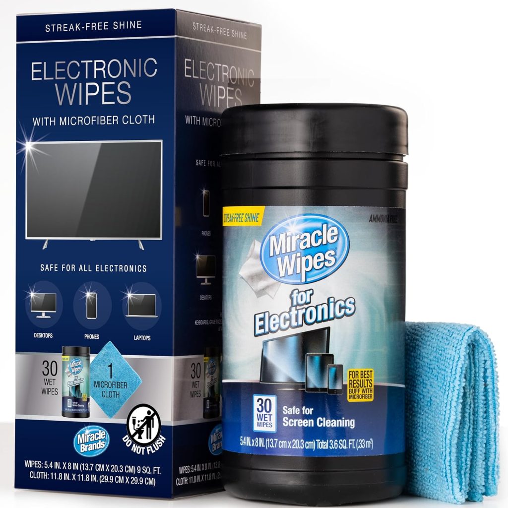 Revitalize Your Screens: MiracleWipes for Electronics Review!
