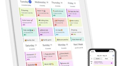 Stay Organized in Style: The Ultimate Review of the 21.5 Inch Smart Digital Calendar!