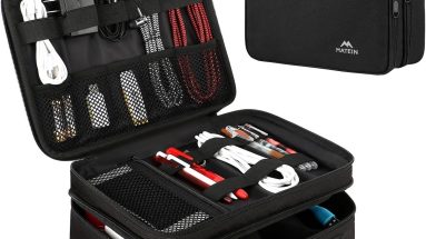 Stay Organized on the Go: MATEIN Electronics Organizer Travel Case Review