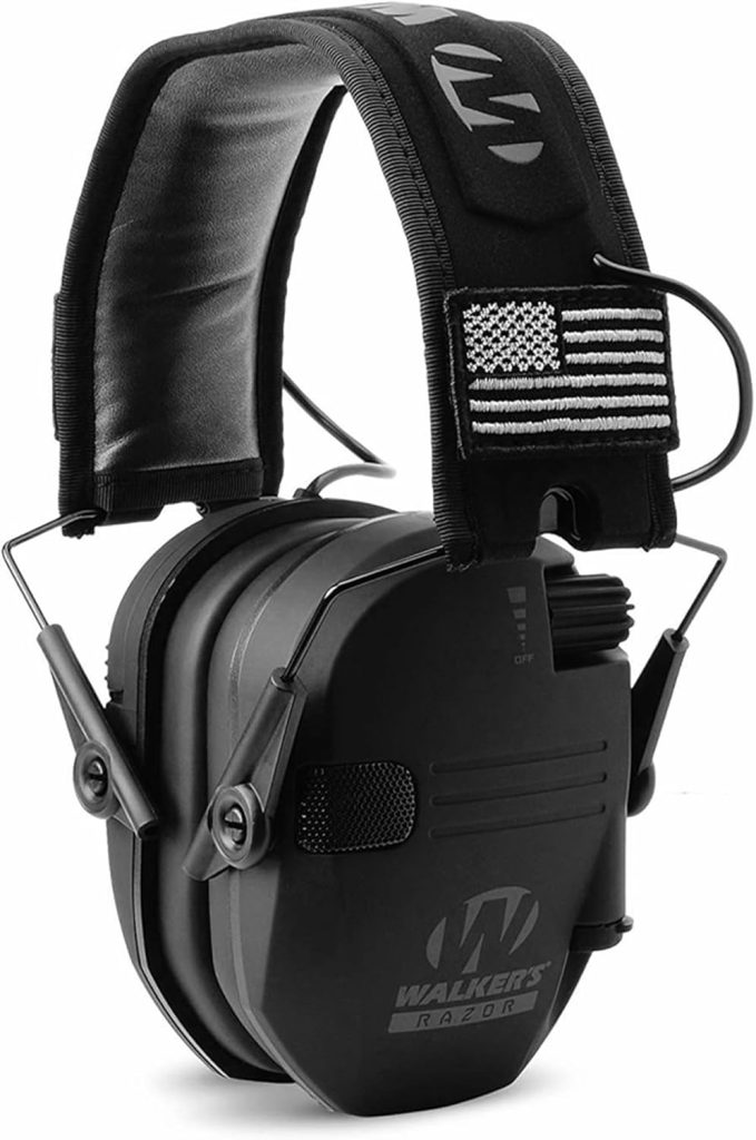 Stay Sharp: An In-Depth Review of Walker's Razor Slim Electronic Muff - Black Patriot