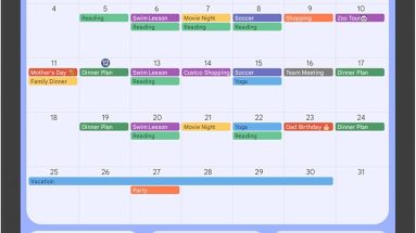 Transform Your Family Organization: The Cozyla 32 Inch Digital Calendar Review