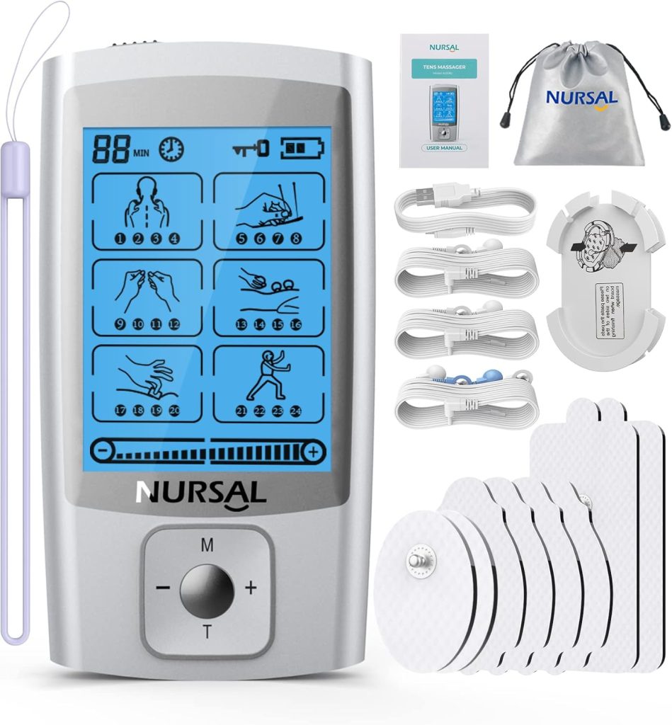 Transform Your Pain Relief: NURSAL 24 Modes TENS Unit Review