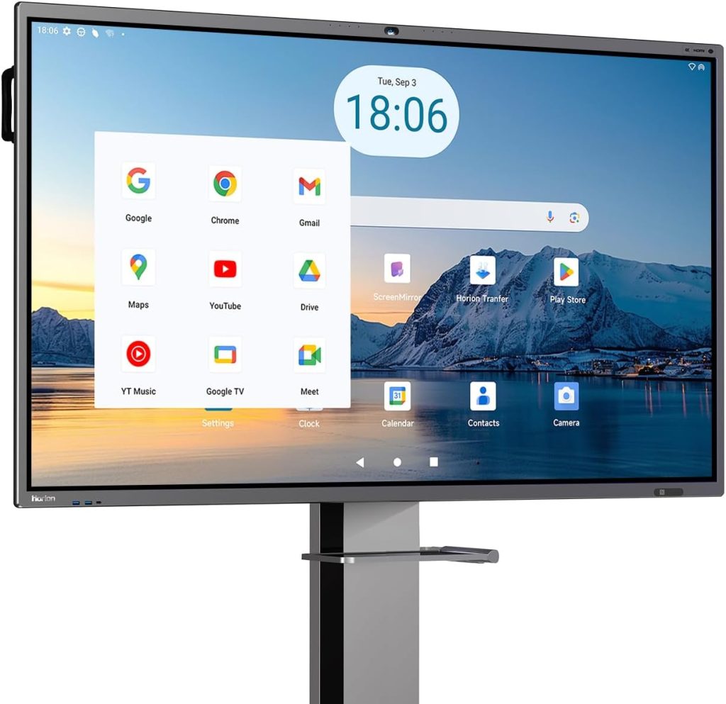 Transform Your Presentations: Horion 86" 4K Interactive Smart Board Review