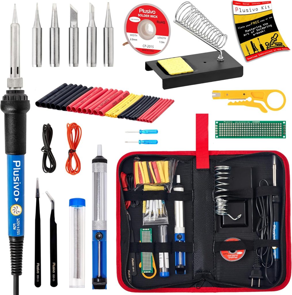 Ultimate Soldering Iron Kit: Perfect for DIY Electronics Enthusiasts!
