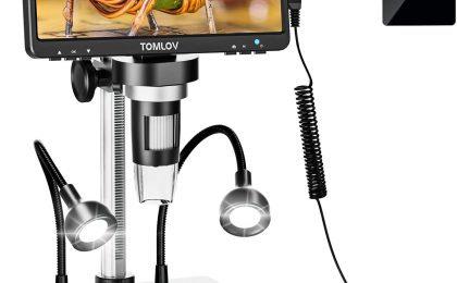 Uncovering Details: TOMLOV DM9 7" Digital Microscope Review