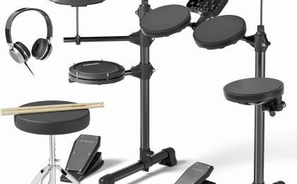 Unleash Your Child's Rhythm: The AODSK Electric Drum Set Review for Young Musicians!