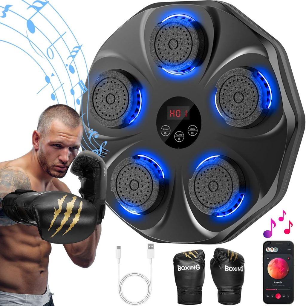 Unleash Your Inner Champion: Review of the Music Boxing Machine Punching Trainer