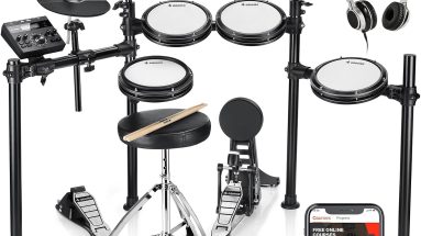 Unleash Your Rhythm: A Comprehensive Review of the Donner DED-200 Electric Drum Set