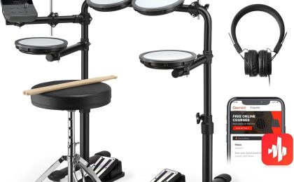 Unleash Your Rhythm: A Comprehensive Review of the Donner DED-70 Electric Drum Set