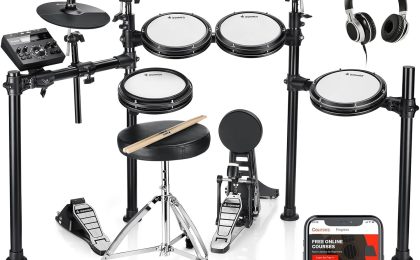 Unleash Your Rhythm: Discover the Donner DED-200 Electric Drum Set Review!
