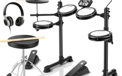Unleash Your Rhythm: The Ultimate Review of the Donner DED-80 Electronic Drum Set