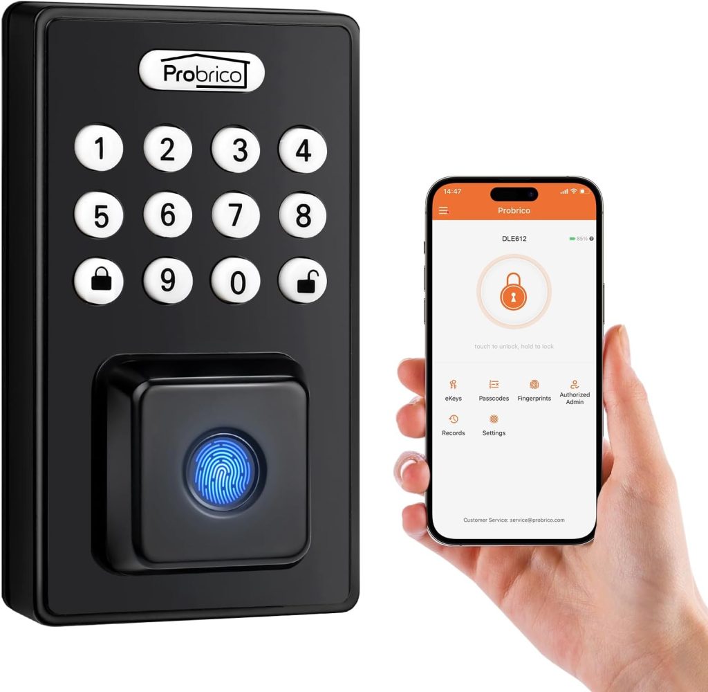 Unlock Convenience: Probrico Smart Fingerprint Door Lock Review