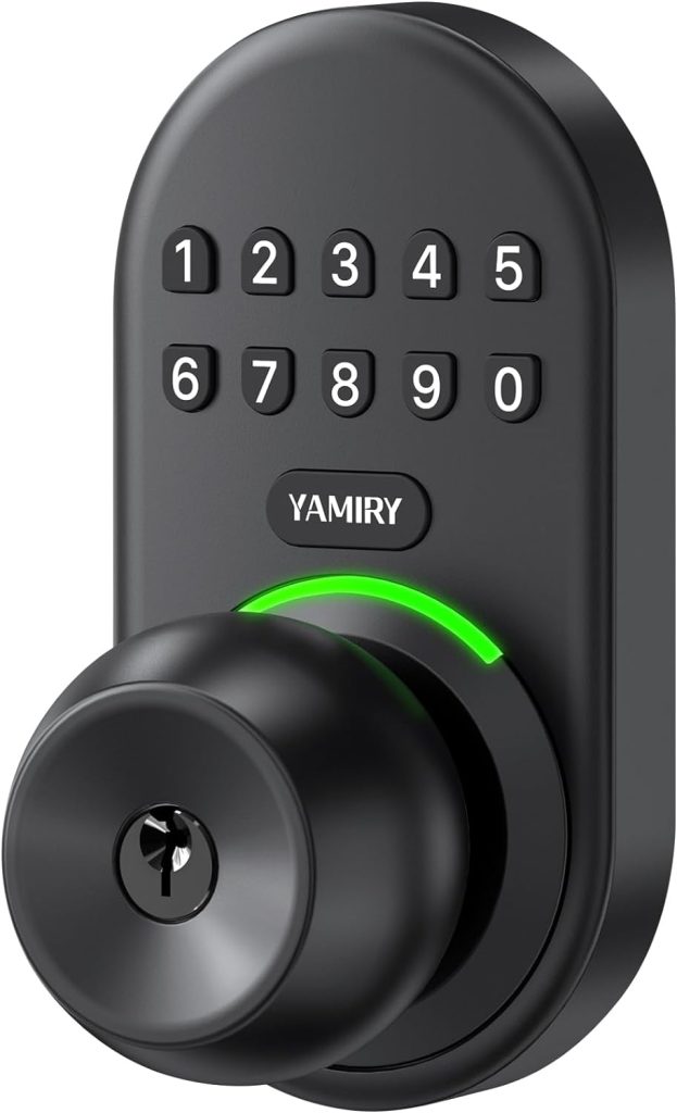 Unlock Convenience: Review of the Yamiry Keypad Smart Door Knob Lock