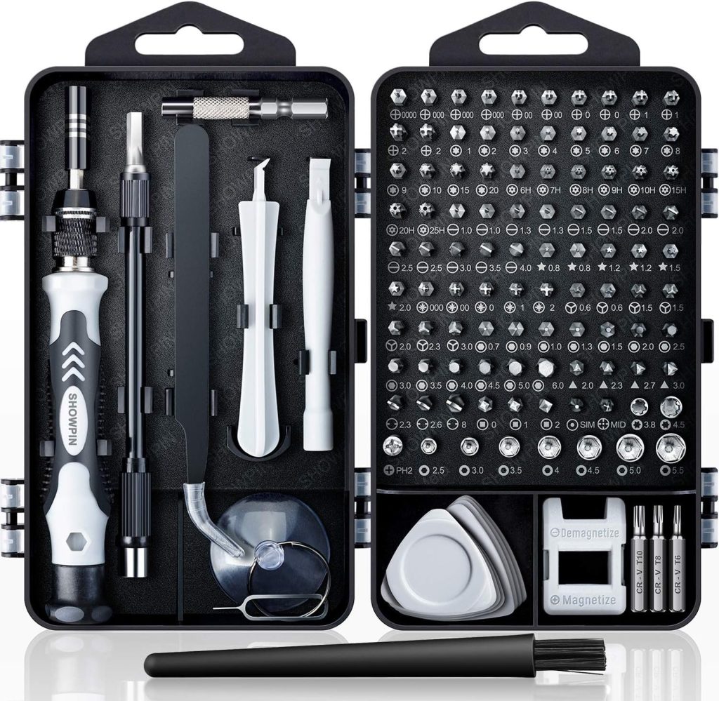 Unlock Precision: SHOWPIN 122-in-1 Screwdriver Kit for All Your Tech Repairs