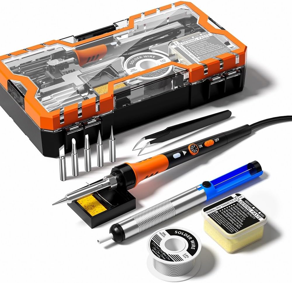 Unlock Precision: The Ultimate 12-in-1 Soldering Iron Kit Review